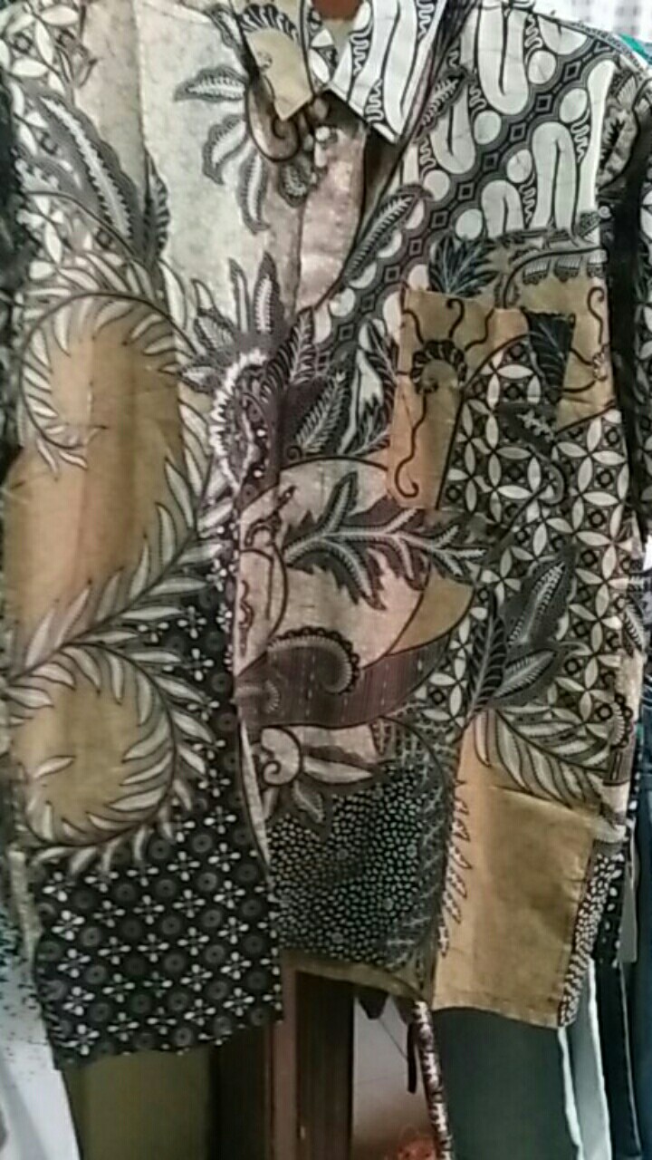 Size M L Xl Xxl Bswart Batik Hrb026 Kenongo Hem Pendek Padi Pekalongan M L Xl