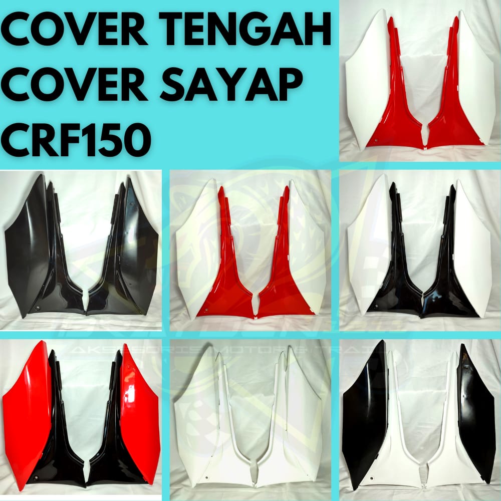 SIDE PANEL CRF 150/COVER BODY SAMPING CRF/COVER BODY BELAKANG CRF 150/COVER JOK CRF 150/cover body crf 150l bodi belakang crf 150l side panel belakang crf 150l sayap jok crf 150l