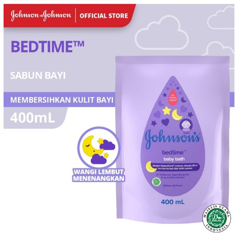 Johnson's Baby Bath Refill Bedtime 400 ml