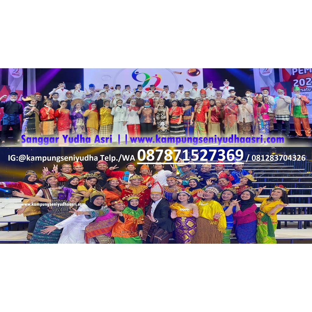 Sewa Kostum Adat, Sewa Baju Daerah di Jakarta, Sanggar Yudha Asri Deltasari F1 No 16 Kebayoran Baru