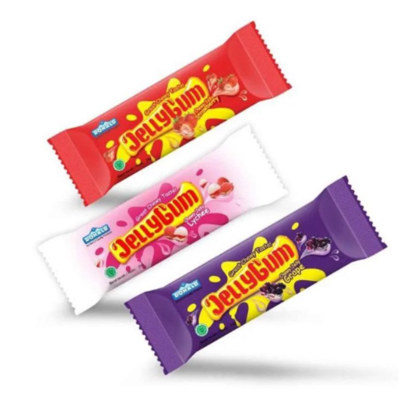 Donald Chewy JELLY GUM / JELLYGUM Mix Satuan Agar Jeli Aneka Rasa