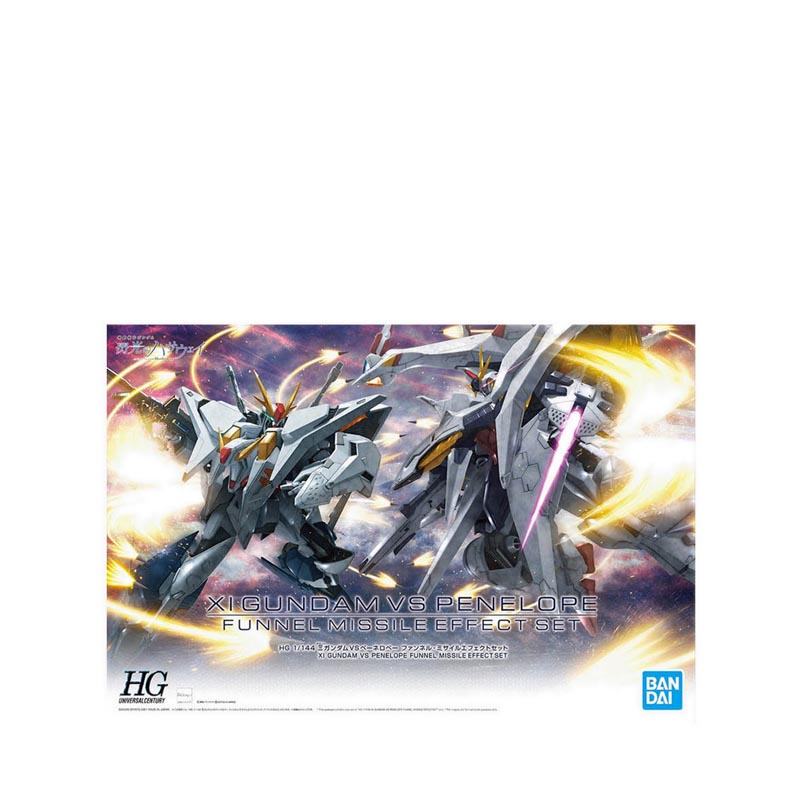 GUNDAM - HG 1/144 XI GUNDAM VS PENELOPE FUNNEL MISSILE EFFECT SET 061332