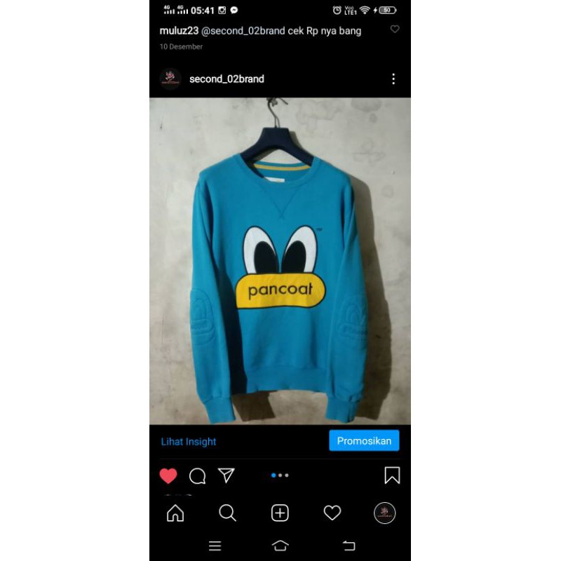 crewnek pancoat blue