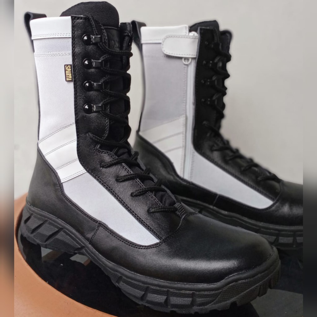 Sepatu PDL Provos TNI Kulit Sapi Asli SEPATU PDL PROVOS POLRI TNI