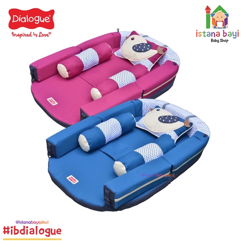 Dialogue Kasur Bayi Sofa + Kelambu Birdie Series - Kasur bayi DGK 9112