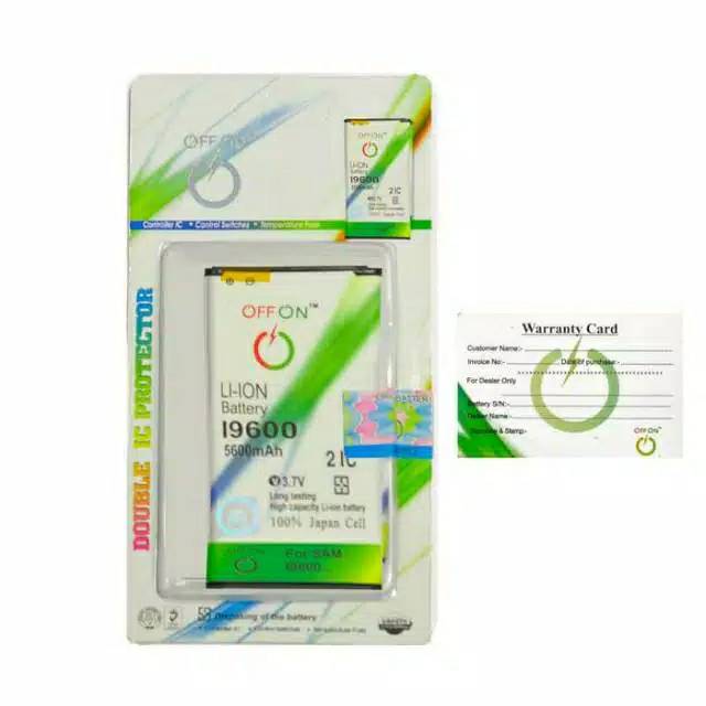 Baterai Batre Double Power OFFON Samsung Galaxy S5 i9600 G900 Bisa NFC Original Battery Batrai