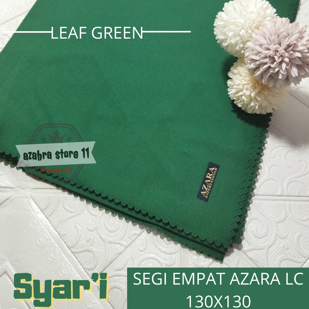 Hijab Segi Empat Oscara Syar'i 130x130 Laser Cut Voal Polos Jumbo