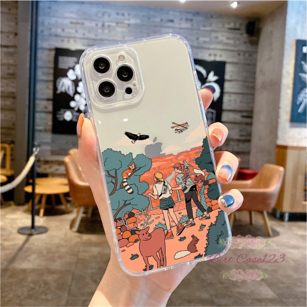 SOFTCASE BENING TRAVEL OPPO VIVO XIAOMI SAMSUNG REALME IPHONE INFINIX ALL TYPE BC6676