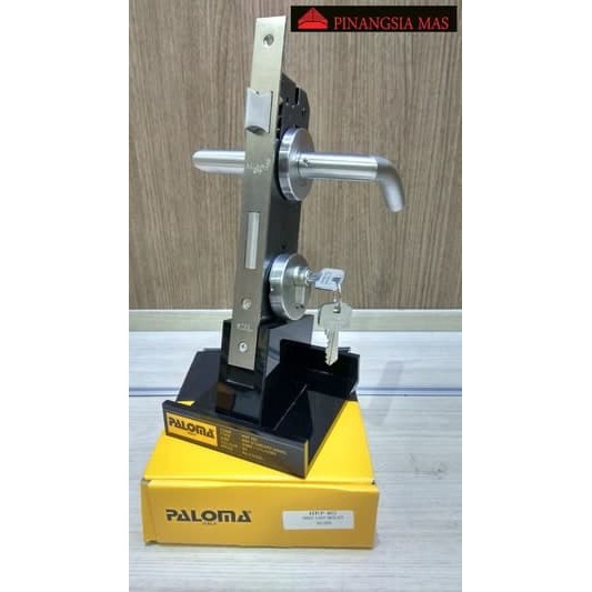 HANDLE KUNCI PINTU SET PALOMA LRP 402 LOCKSET ROSES 19MM STAINLESS GAGANG PINTU RUMAH