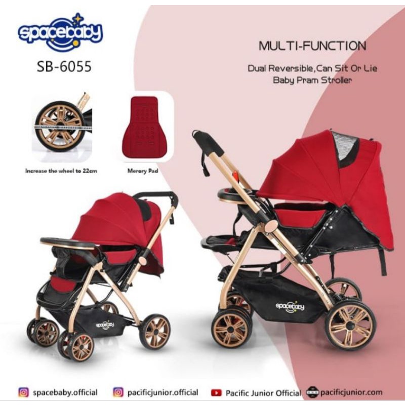 stroller spacebaby 6055