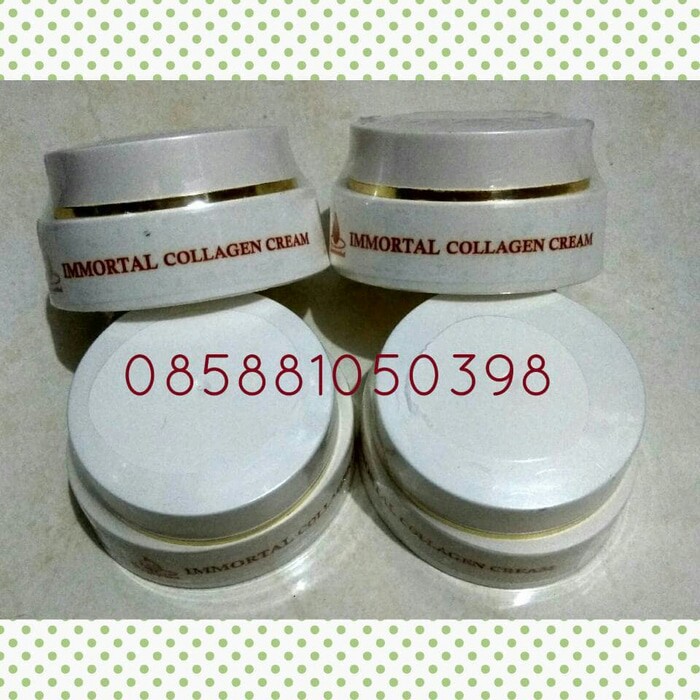 IMMORTAL COLAGEN CREAM | CREAM ANTI AGING COLAGEN BPOM