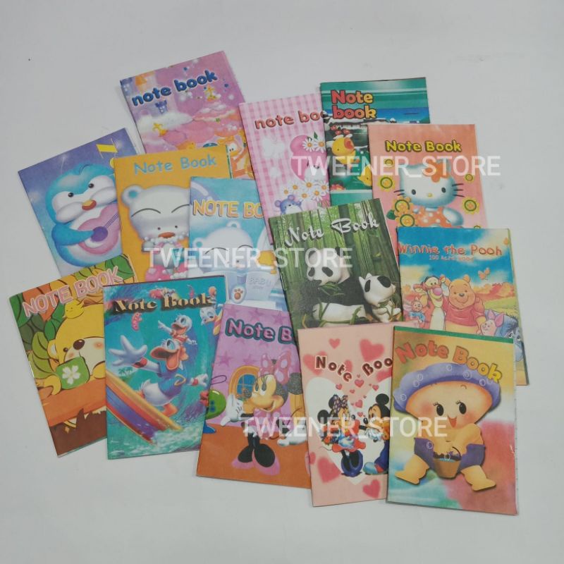 

Notes Mini 555 | Buku Notes Murah | Ukuran 8x10,5cm | Isi 12lembar