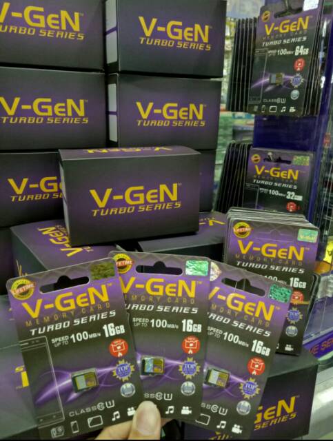 [COD] KARTU MEMORI V-GEN VGEN VIGEN MICRO SD V-GEN 16GB CLASS 10 TURBO SERIES MEMORY CARD 16GB 16 GB ORIGINAL