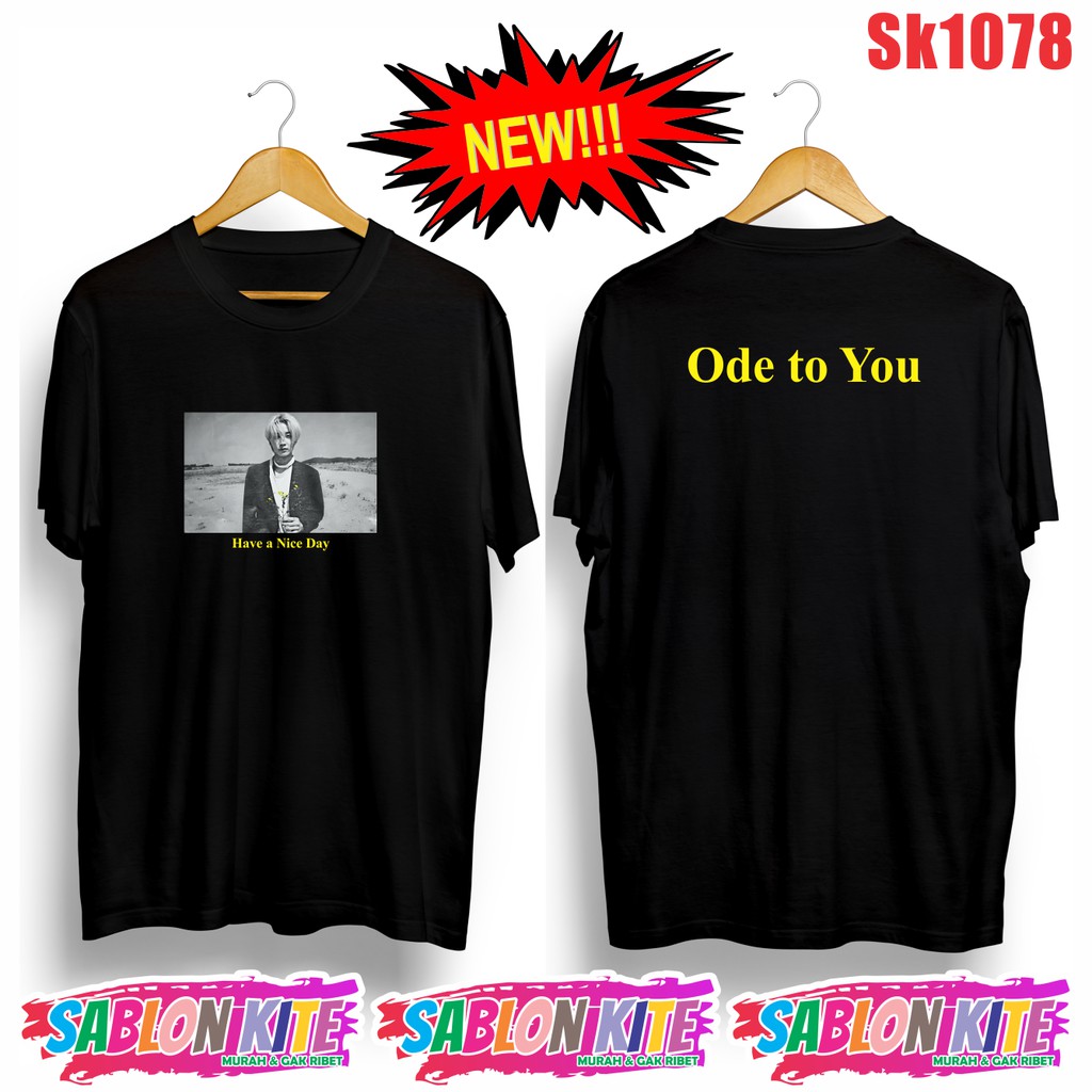 MURAH!!! KAOS SEVENTEEN ODE TO YOU SK1078 JEONG HAN UNISEX COMBED 30S