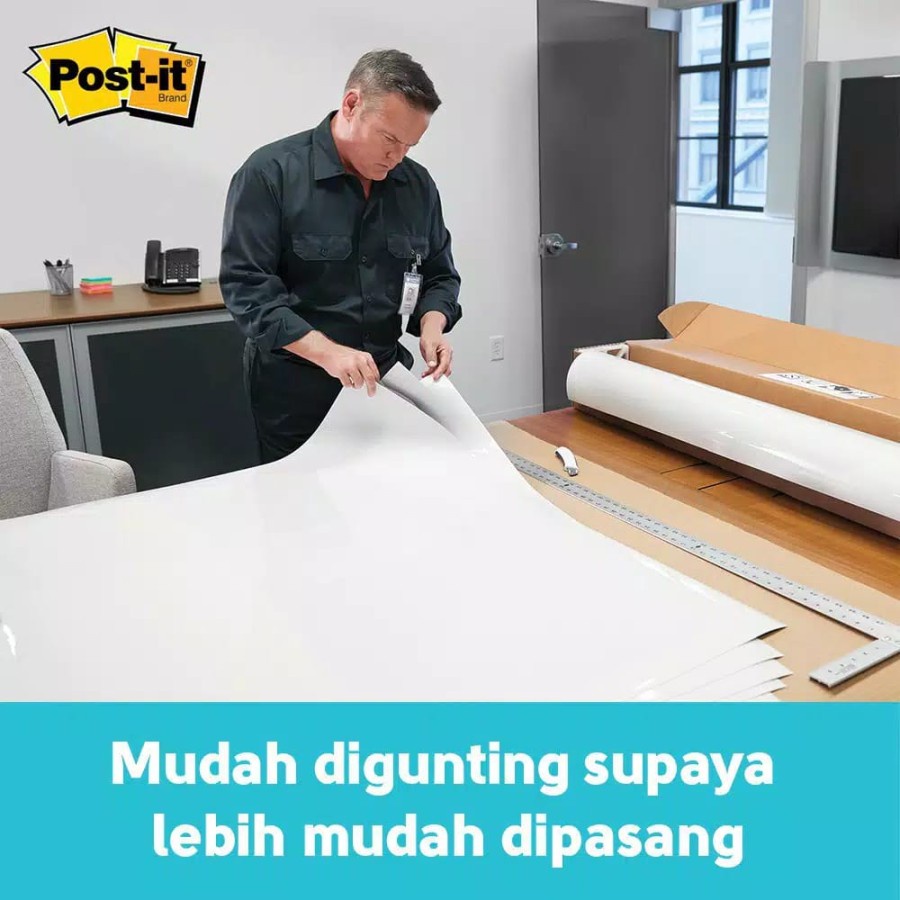 Post-It 3M Papan Tulis Dry Erase Surface DEF 3x2 Whiteboard