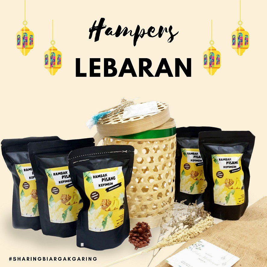 

HAMPERS PARSEL LEBARAN RAMBAK KERIPIK PISANG KEPINGIN - PACKAGE B