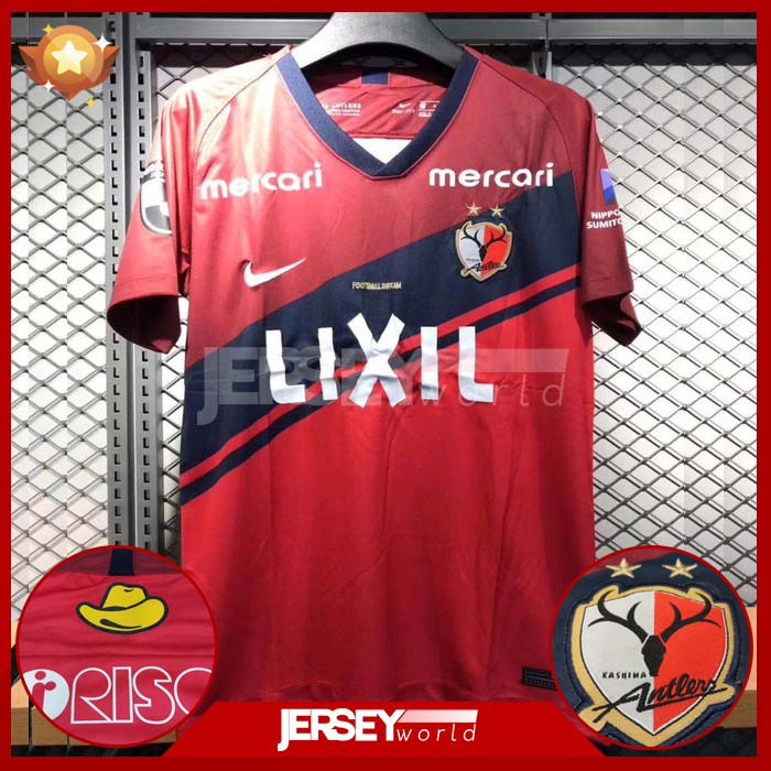 Jersey KASHIMA ANTLERS Home 2020-2021 PREMIUM GRADE ORI - Ada Big Size XXL 2XL