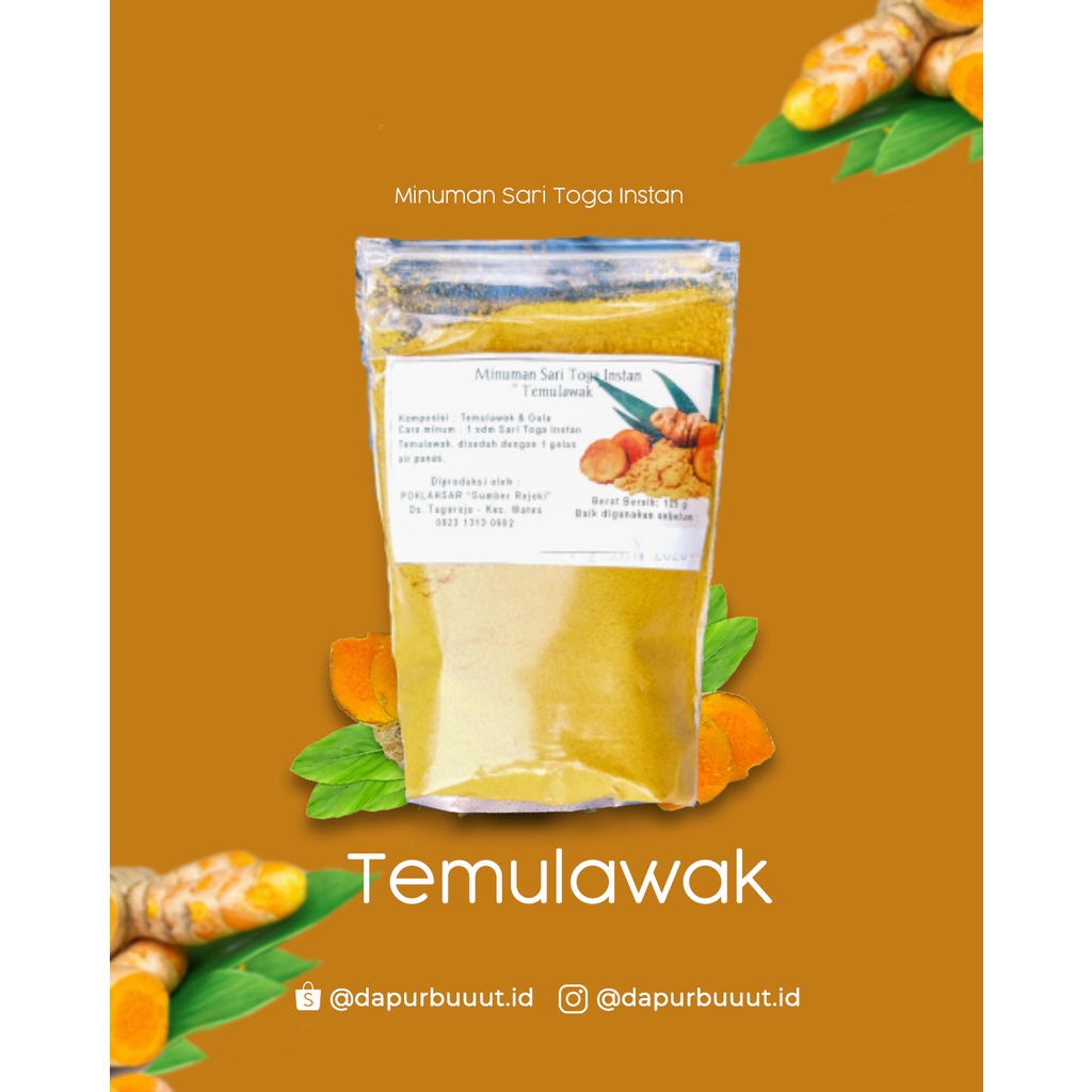 

Minuman Sari Toga Instan Temulawak