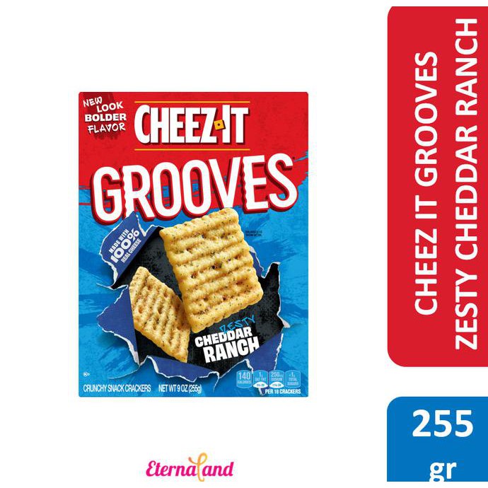 

TERBARU CHEEZ IT BISCUITS ALL VARIANT - BISKUIT IMPOR ANEKA RASA - ZESTY CHEDDAR