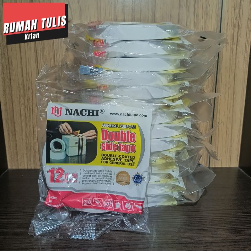 

Double Tape Nachi 12mmx10yards