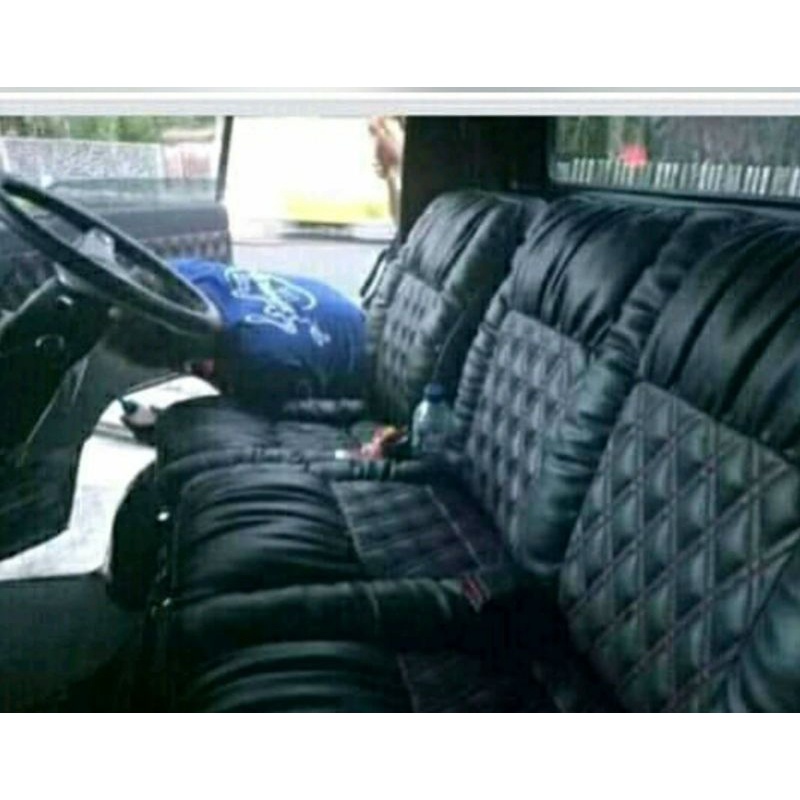 sarung jok mobil pick up L300 model sofa