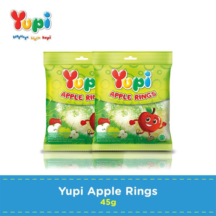 

504Omekho Yupi Apple Rings 45 Gr Jy60Jhh