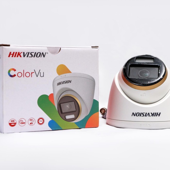 CCTV INDOOR HIKVISION ColorVu + Audio DS-2CE72DF3T-FS 2MP