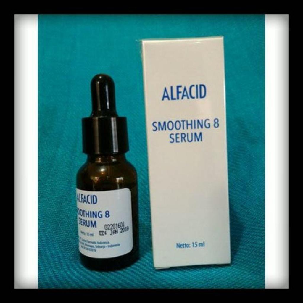 ALFACID 8 SMOOTHING SERUM-SERUM PEMUTIH WAJAH