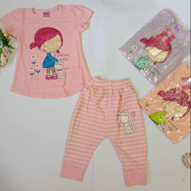 Baju Anak Lembut Jaket Premium Kekinian Rok Polos E7X7 Setelan Kaos Perempuan Balon Karakter Mini Lu