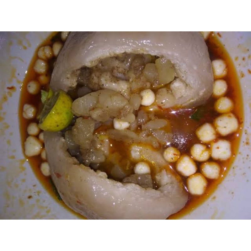 

Baso aci jumbo isi gajih/lemak sapi/jando