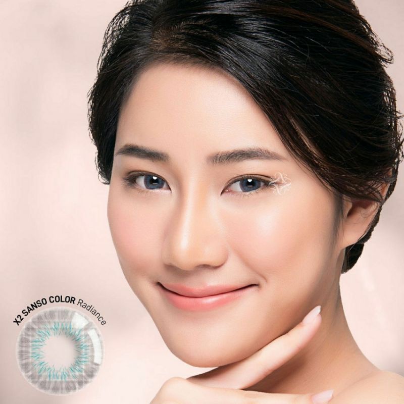 Softlens X2 SANSO COLOR 14.5 MM by EXOTICON / Softlen Soflen Warna Normal