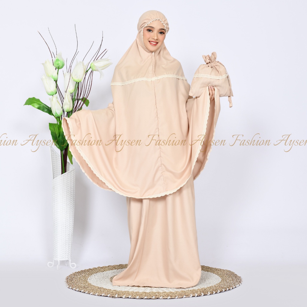 Mukena Dewasa Syahira Series Katun Polos