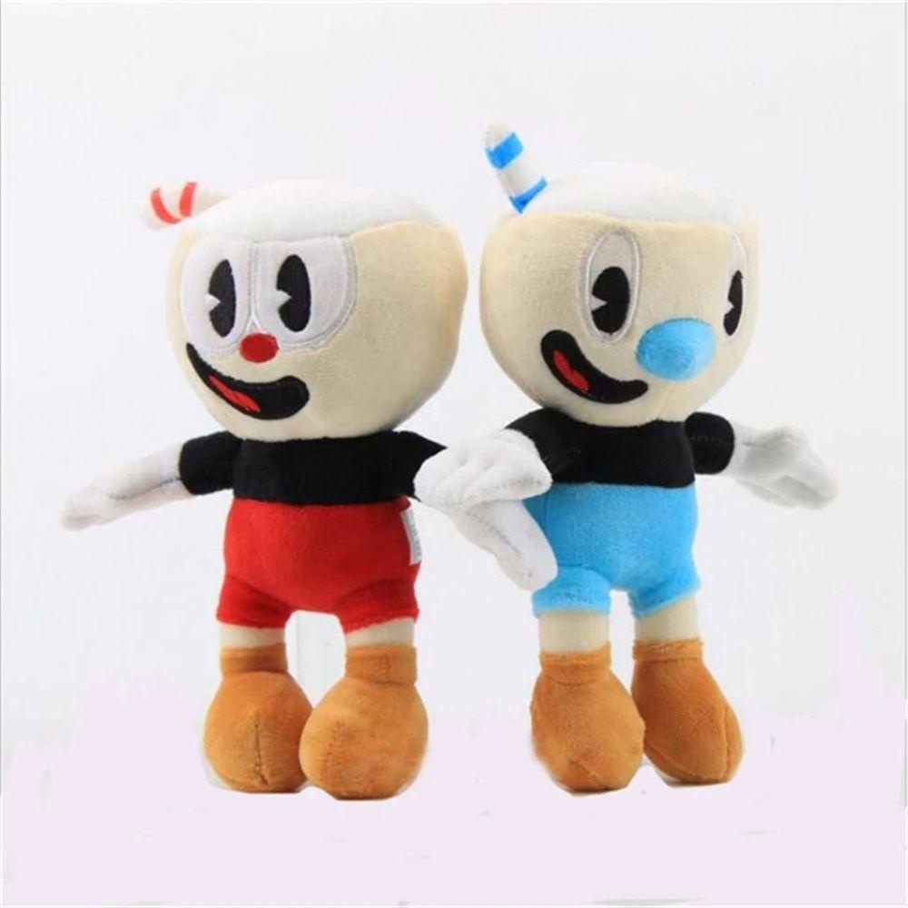 Needway Cuphead Plush Doll Wayang Mainan Lucu Hadiah Natal Boneka Gambar Brinquedos Boneka Permainan Boneka Mainan