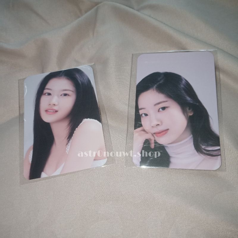 [OFFICIAL] TWICE SANA DAHYUN APIEU PHOTOCARD