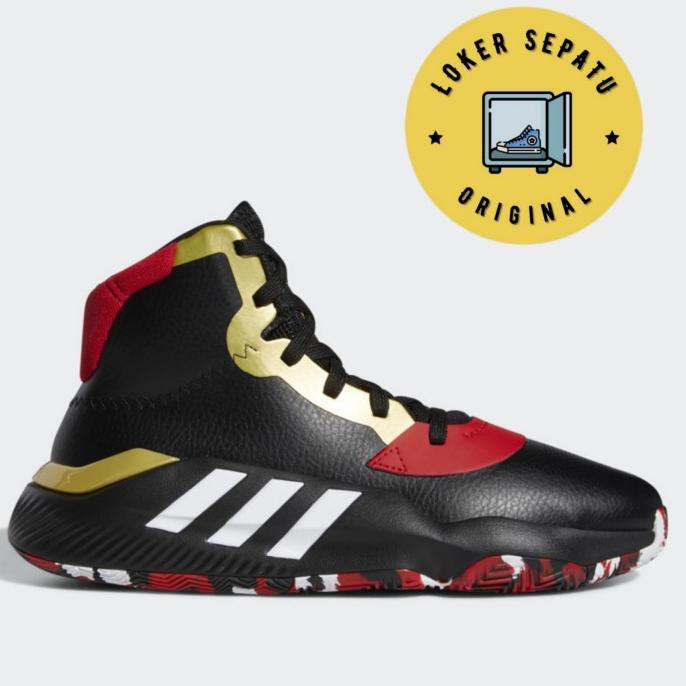 Sepatu Basket Adidas Pro Bounce 2019 Black Original Bnib Resmi Rezekipratama29