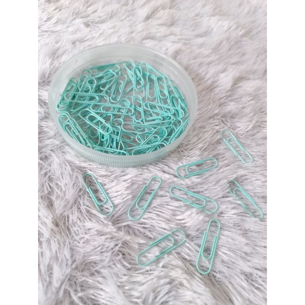 

PAPER CLIP WARNA PASTEL ( 20 PCS ) WITH BOX