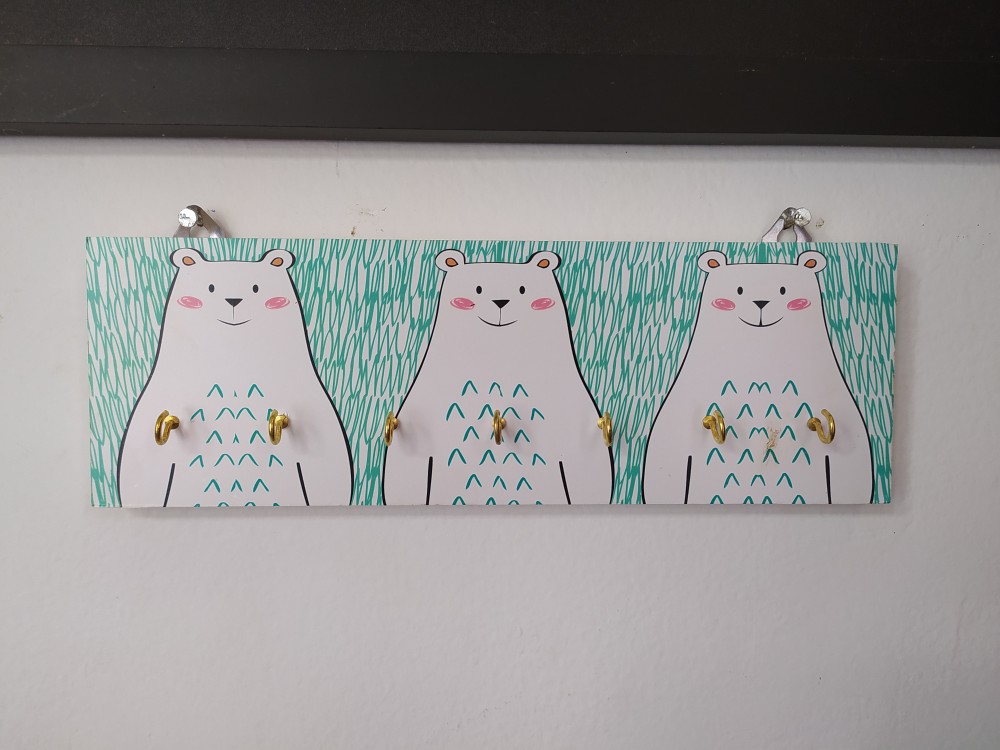 Oemah Kajoe Kapstok Gantungan Kunci Keys Spatula Serbet Hanger