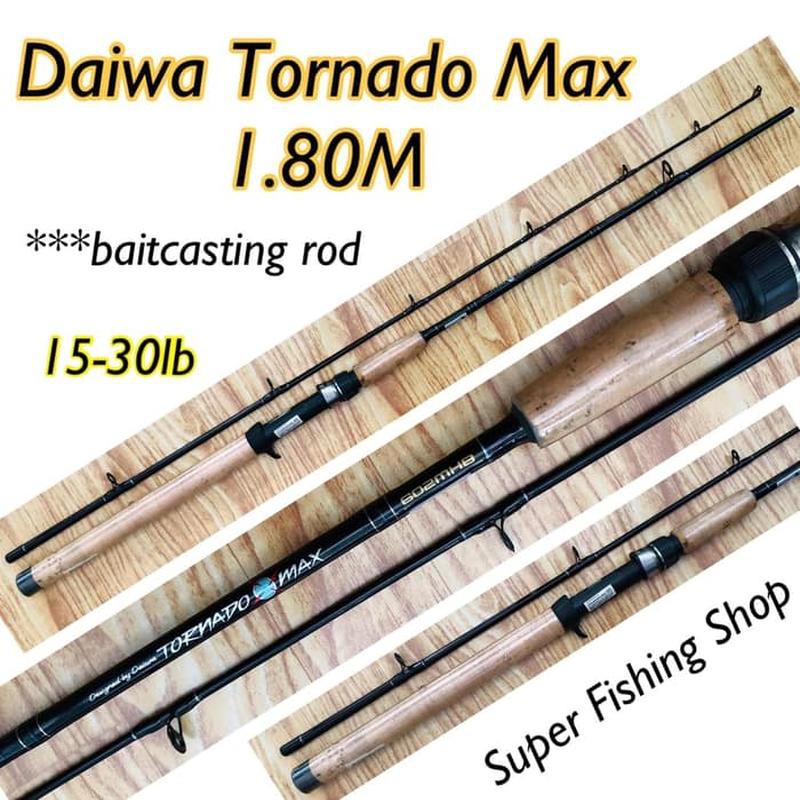 Joran Baitcasting Daiwa Tornado Max 180cm
