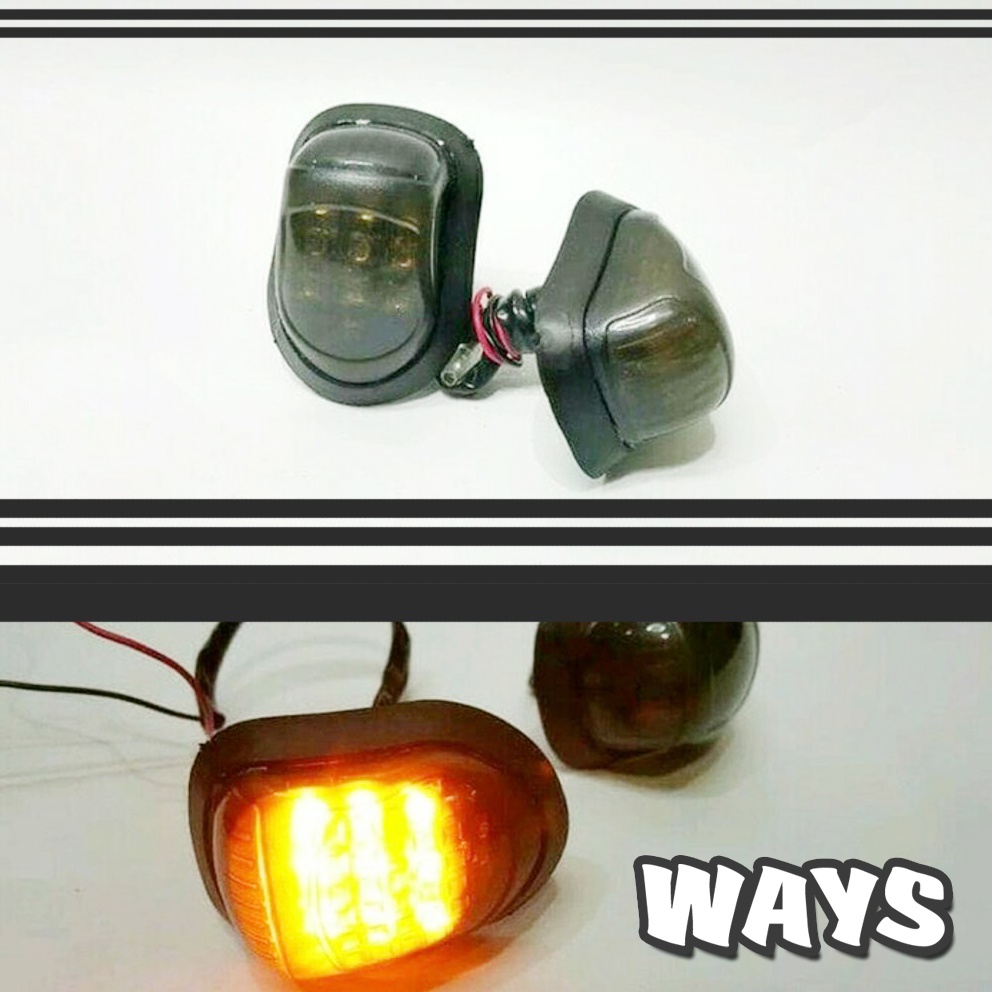 L011 | Lampu Sein Sen Tempel LED Motor Fairing CBR 150R 250RR R15 R25 Ninja RR 250 FI GSX R150