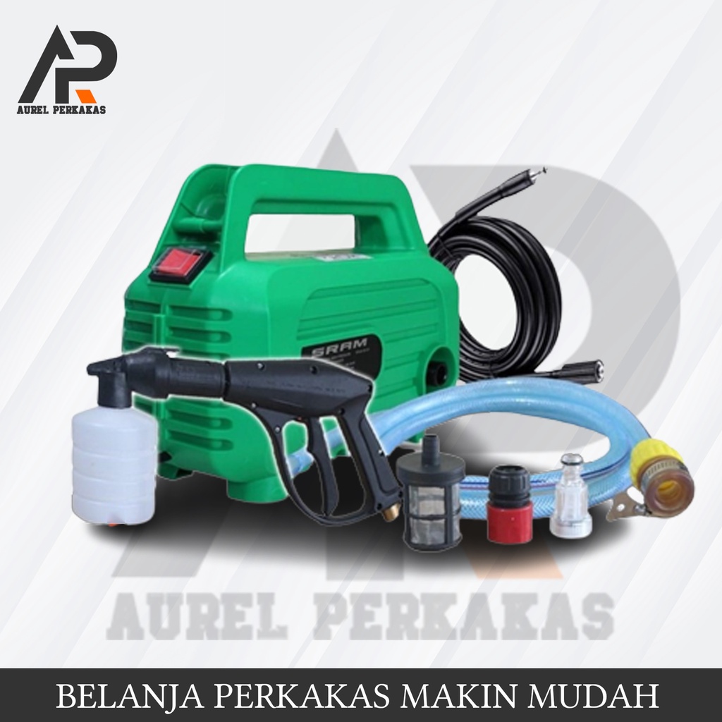 Jet Cleaner High Pressure / Mesin Cuci Steam Jet Mobil Washer sram