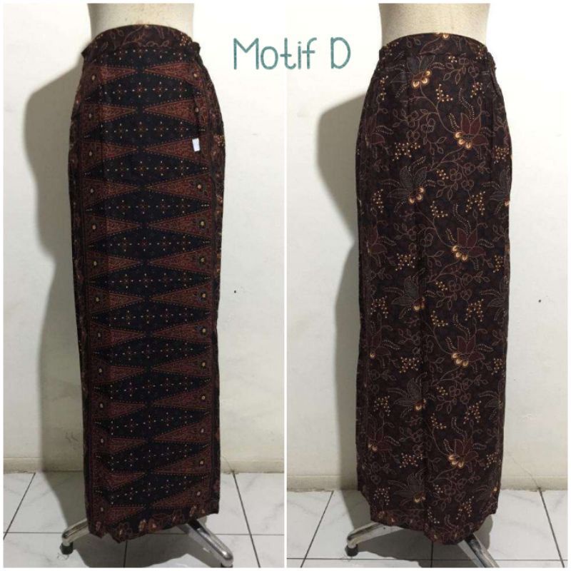 Rok Tumpal Geser Kancing 4 GK010 Motif Pucuk Rebung / Rok Betawi Motif Terbaru /Bawahan kebaya Encim Betawi