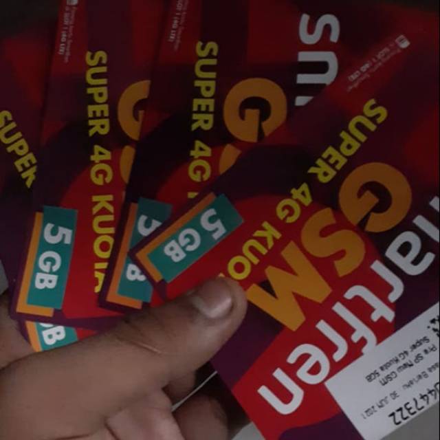 Kartu perdana paket smartfren 4g gsm