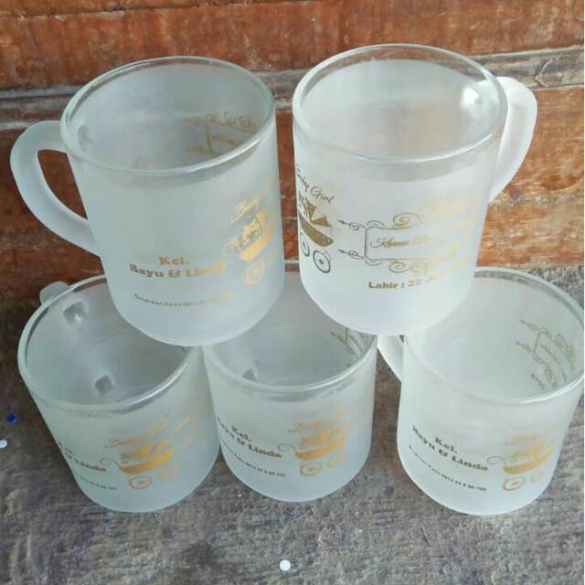 Gelas souvenir cantik