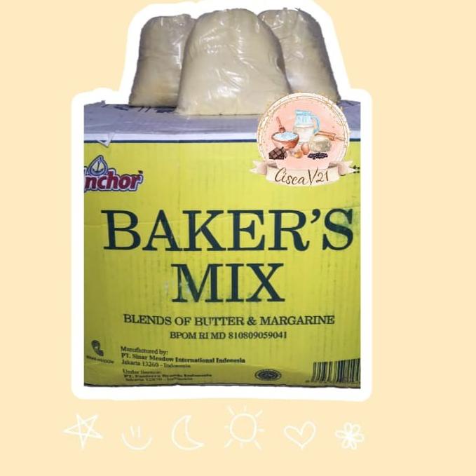 

Diskon sekarang--Mentega Campuran "Bakers Mix Anchor" 1 Kg