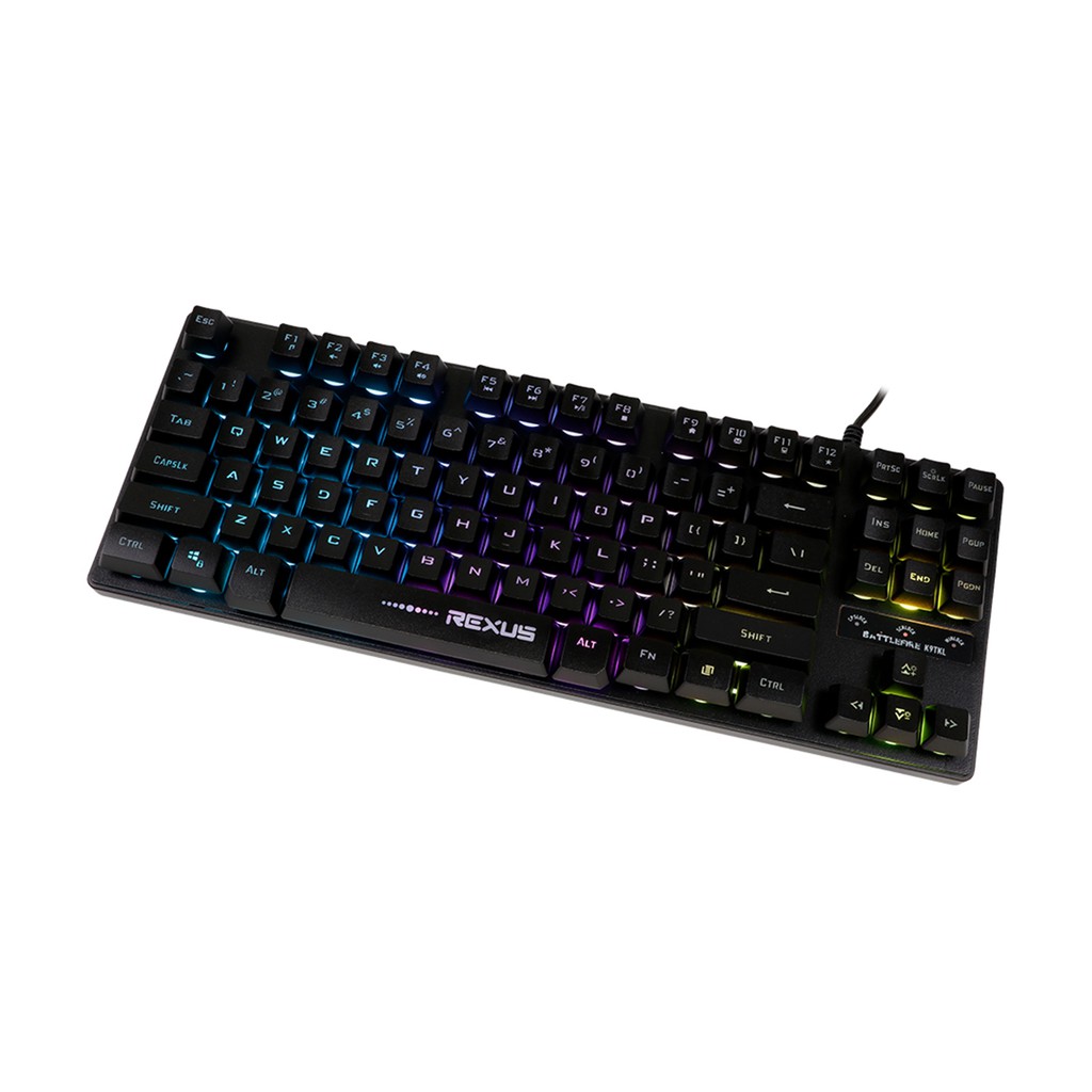 REXUS BATTLEFIRE K9TKL FORTRESS KEYBOARD GAMING K9