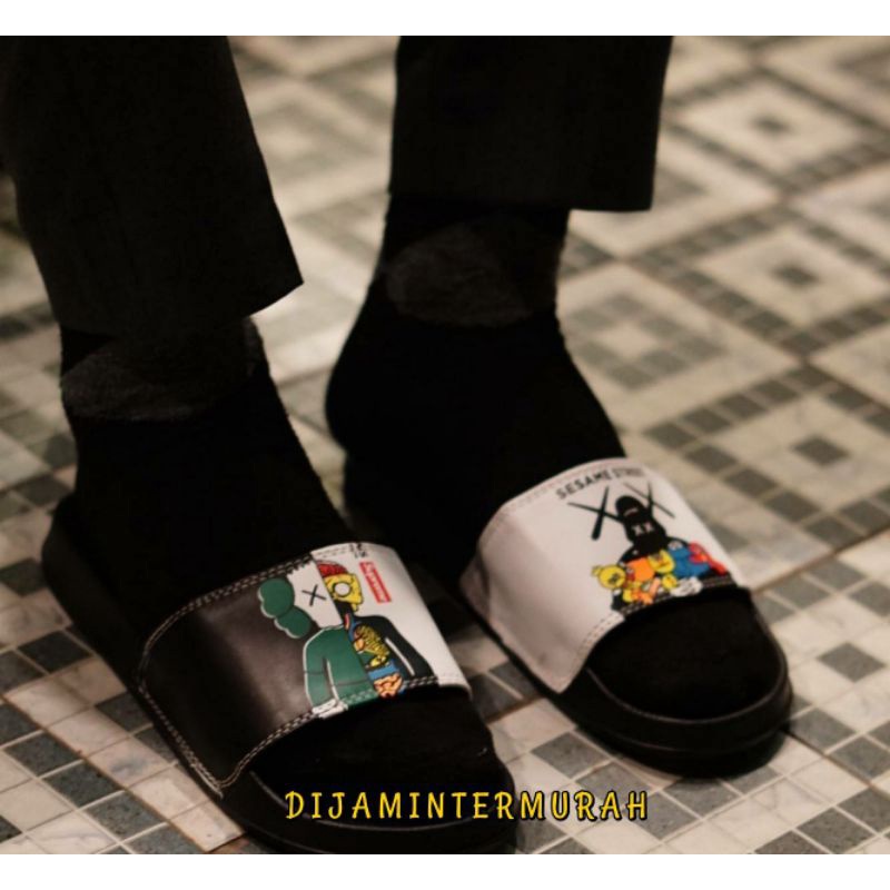 sandal nike benassi swoosh premium original pria wanita-3