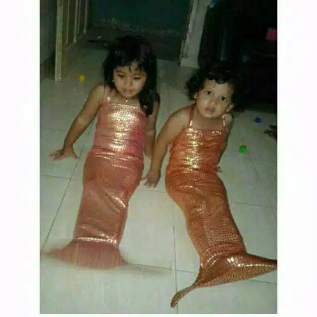 BAJU DUYUNG ANAK / BAJU MERMAID / KOSTUM PUTRI DUYUNG