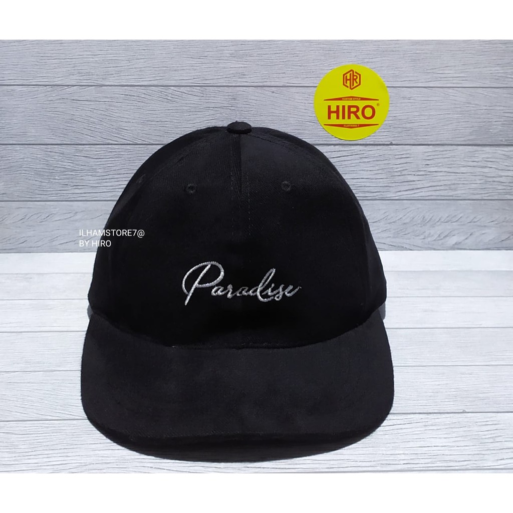 [COD]Topi Baseball Bordir Paradise New Model/Topi Distro Pria/Topi Snapback Terlaris