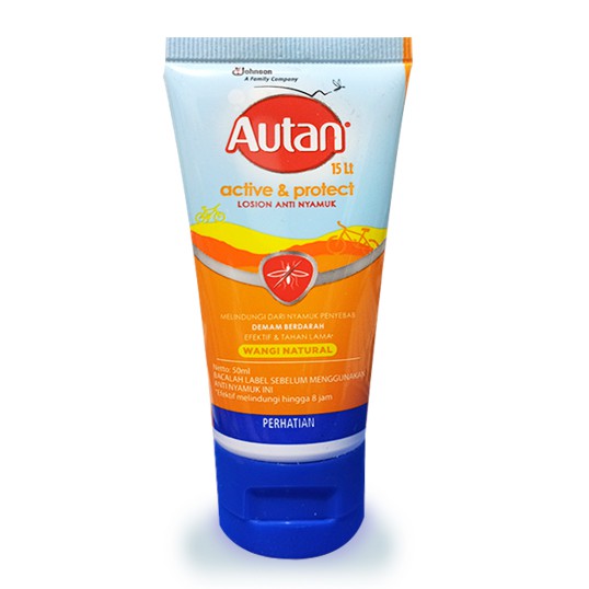 Autan Active and Protect / Autan Lotion Anti Nyamuk Aroma Natural 50 ml