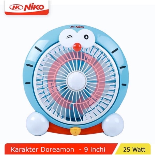 NIKO KIPAS ANGIN MEJA DORAEMON NK-901 / KIPAS ANGIN MEJA (DORAEMON) / KIPAS ANGIN MINI